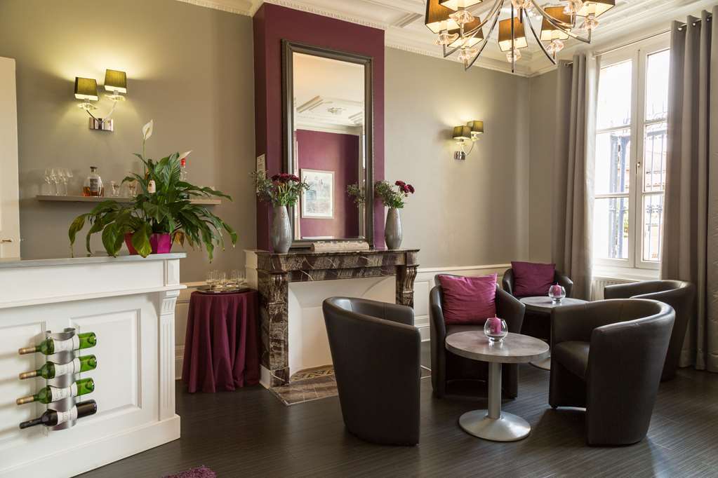 Hotel Henri IV Coutras Ресторан фото